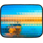 Mosaic  Double Sided Fleece Blanket (Mini)  35 x27  Blanket Front