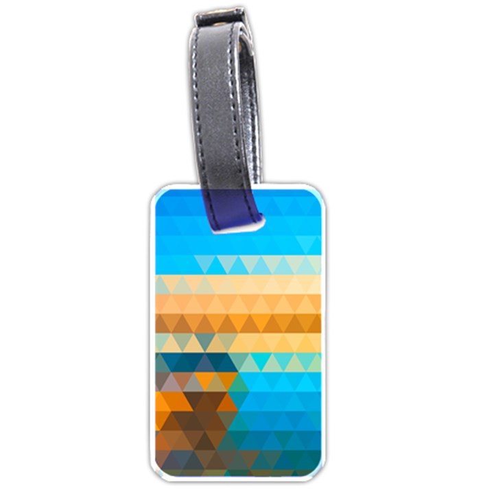 Mosaic  Luggage Tag (one side)