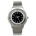 Bubble show Stainless Steel Watch Front