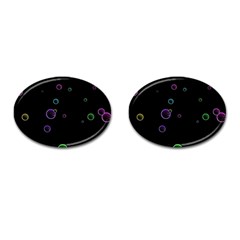 Bubble show Cufflinks (Oval)