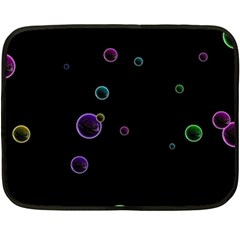 Bubble Show Fleece Blanket (mini) by Sabelacarlos