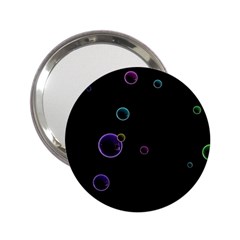 Bubble in dark 2.25  Handbag Mirrors