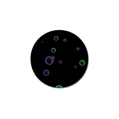 Bubble in dark Golf Ball Marker