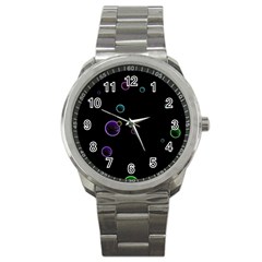 Bubble in dark Sport Metal Watch