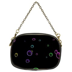 Bubble in dark Chain Purse (Two Sides)