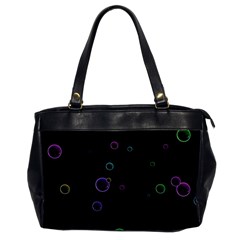 Bubble in dark Oversize Office Handbag