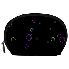 Bubble in dark Accessory Pouch (Large)