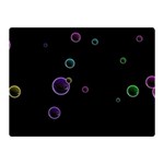 Bubble in dark Double Sided Flano Blanket (Mini)  35 x27  Blanket Back