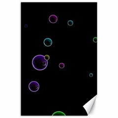 Bubble In Dark Canvas 24  X 36  by Sabelacarlos