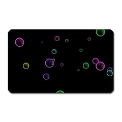 Bubble In Dark Magnet (rectangular) by Sabelacarlos