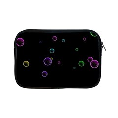 Bubble In Dark Apple Ipad Mini Zipper Cases by Sabelacarlos