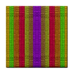 Colors Of A Rainbow Tile Coaster by pepitasart