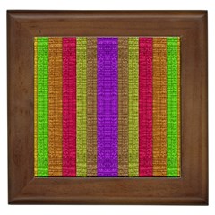 Colors Of A Rainbow Framed Tile by pepitasart