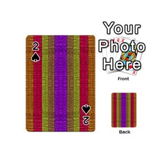 Colors Of A Rainbow Playing Cards 54 Designs (mini) by pepitasart