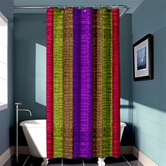 Colors Of A Rainbow Shower Curtain 36  X 72  (stall)  by pepitasart