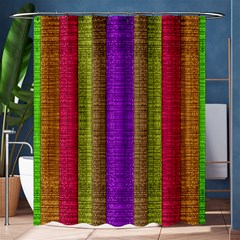 Colors Of A Rainbow Shower Curtain 60  X 72  (medium)  by pepitasart