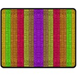 Colors Of A Rainbow Double Sided Fleece Blanket (Medium)  58.8 x47.4  Blanket Front