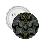 Rustic Silver and Gold Spirals 2.25  Buttons Front