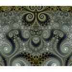 Rustic Silver and Gold Spirals Deluxe Canvas 14  x 11  (Stretched) 14  x 11  x 1.5  Stretched Canvas