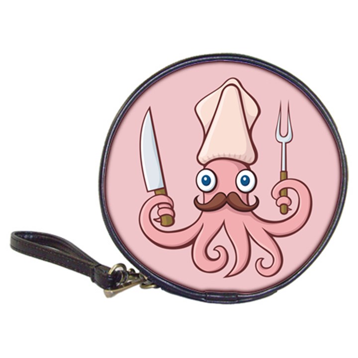 Squid Chef Cartoon Classic 20-CD Wallets