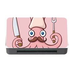 Squid Chef Cartoon Memory Card Reader With Cf by sifis