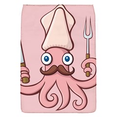 Squid Chef Cartoon Removable Flap Cover (s)