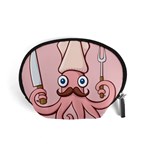 Squid Chef Cartoon Accessory Pouch (Small) Front