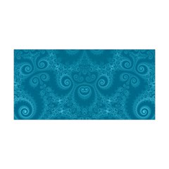 Cerulean Blue Spirals Yoga Headband by SpinnyChairDesigns