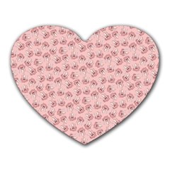 Squid Chef Pattern Heart Mousepads by sifis