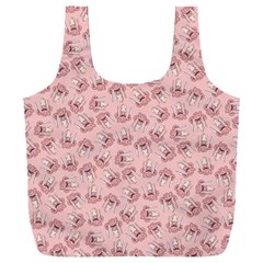 Squid Chef Pattern Full Print Recycle Bag (xxl) by sifis