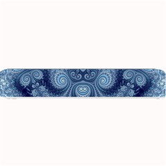 Royal Blue Swirls Small Bar Mats by SpinnyChairDesigns