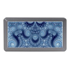 Royal Blue Swirls Memory Card Reader (mini) by SpinnyChairDesigns