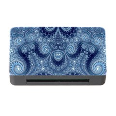 Royal Blue Swirls Memory Card Reader With Cf by SpinnyChairDesigns