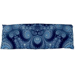 Royal Blue Swirls Body Pillow Case (dakimakura) by SpinnyChairDesigns