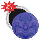 Mystic Purple Swirls 2.25  Magnets (100 pack)  Front