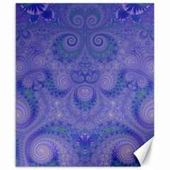 Mystic Purple Swirls Canvas 20  X 24 