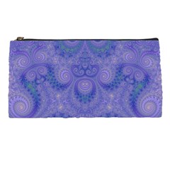 Mystic Purple Swirls Pencil Case by SpinnyChairDesigns