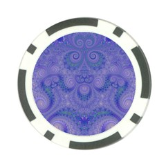 Mystic Purple Swirls Poker Chip Card Guard (10 Pack) by SpinnyChairDesigns