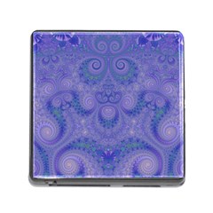 Mystic Purple Swirls Memory Card Reader (square 5 Slot) by SpinnyChairDesigns