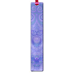 Mystic Purple Swirls Large Book Marks by SpinnyChairDesigns