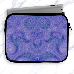 Mystic Purple Swirls Apple Ipad 2/3/4 Zipper Cases by SpinnyChairDesigns