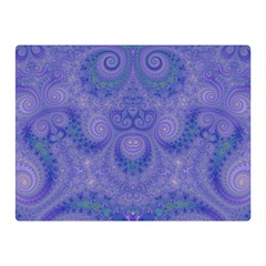 Mystic Purple Swirls Double Sided Flano Blanket (mini) 