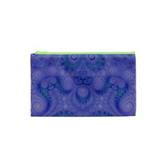 Mystic Purple Swirls Cosmetic Bag (xs) by SpinnyChairDesigns