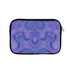 Mystic Purple Swirls Apple Macbook Pro 15  Zipper Case by SpinnyChairDesigns