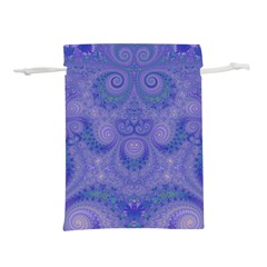 Mystic Purple Swirls Lightweight Drawstring Pouch (s) by SpinnyChairDesigns