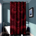 Burgundy Wine Swirls Shower Curtain 36  x 72  (Stall)  Curtain(36 X72 ) - 33.26 x66.24  Curtain(36 X72 )