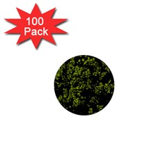 Nature Dark Camo Print 1  Mini Buttons (100 Pack) 