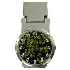 Nature Dark Camo Print Money Clip Watches