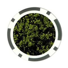 Nature Dark Camo Print Poker Chip Card Guard