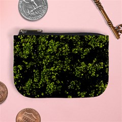 Nature Dark Camo Print Mini Coin Purse by dflcprintsclothing